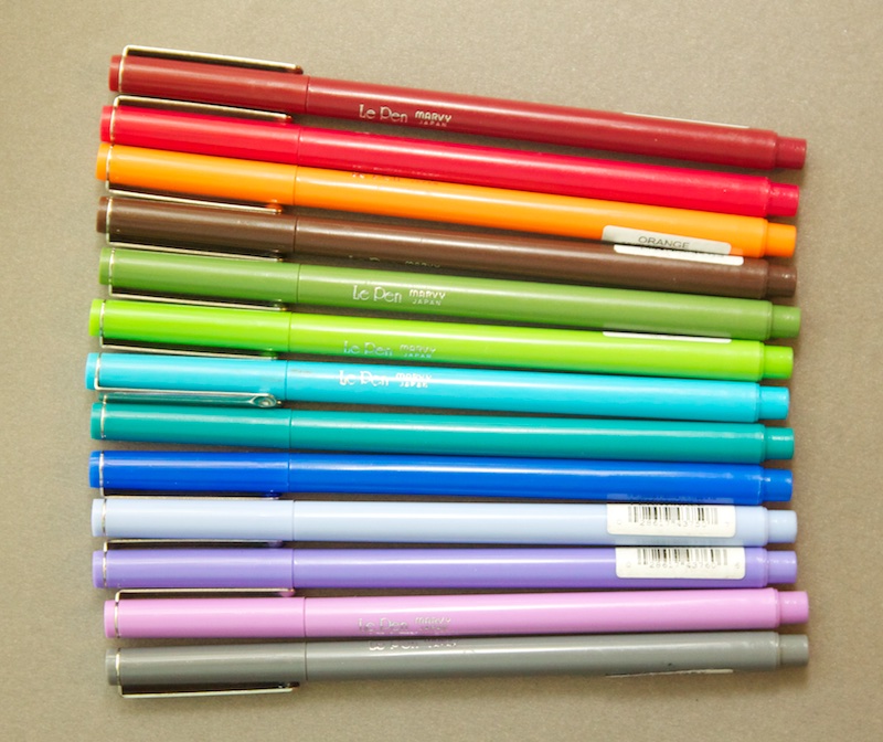 Review: Marvy Le Pen Technical Drawing Pens 