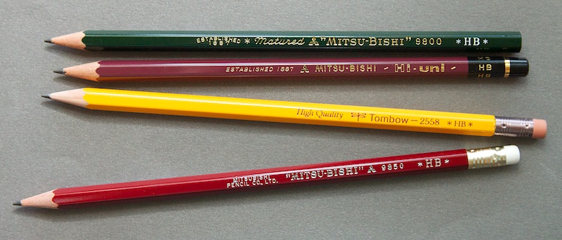 Mitsubishi 9850 HB Pencil Review — The Pen Addict