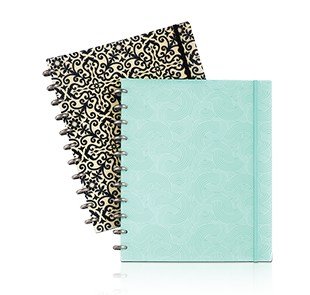 Moterm A7/Pocket Planner Insert, 4-Pack Binder Notebook Organiser Refills  Paper