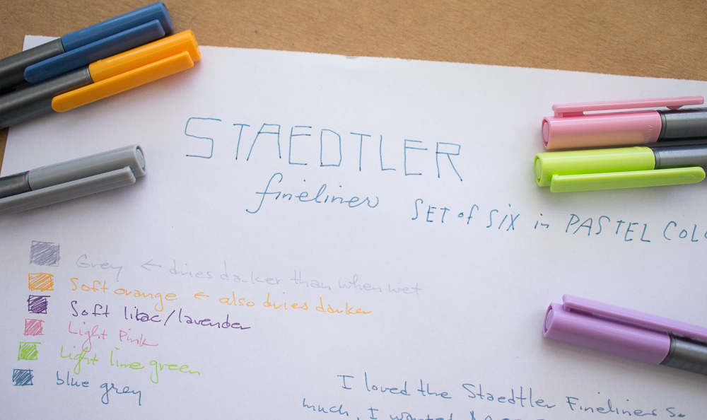 Staedtler Triplus Fineliner Pen - Assorted Colors, Set of 10 