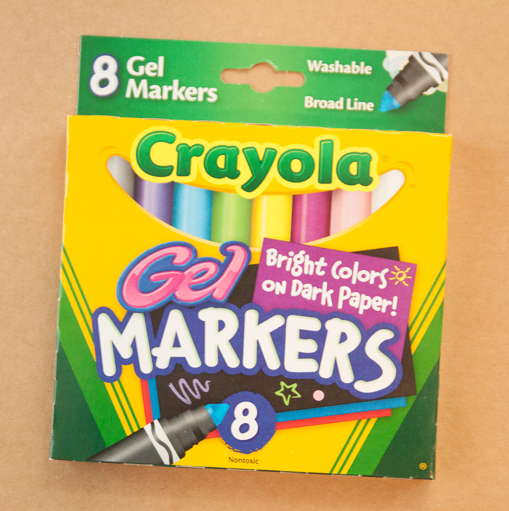 Crayola Kids First Non-Toxic Markers, Washable, Favorite Colors