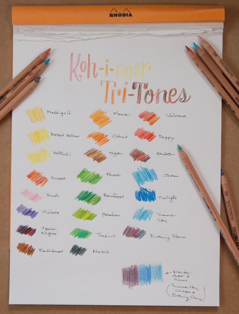 Pencil Review: Koh-i-noor Special Magic Color Pencil - The Well-Appointed  Desk
