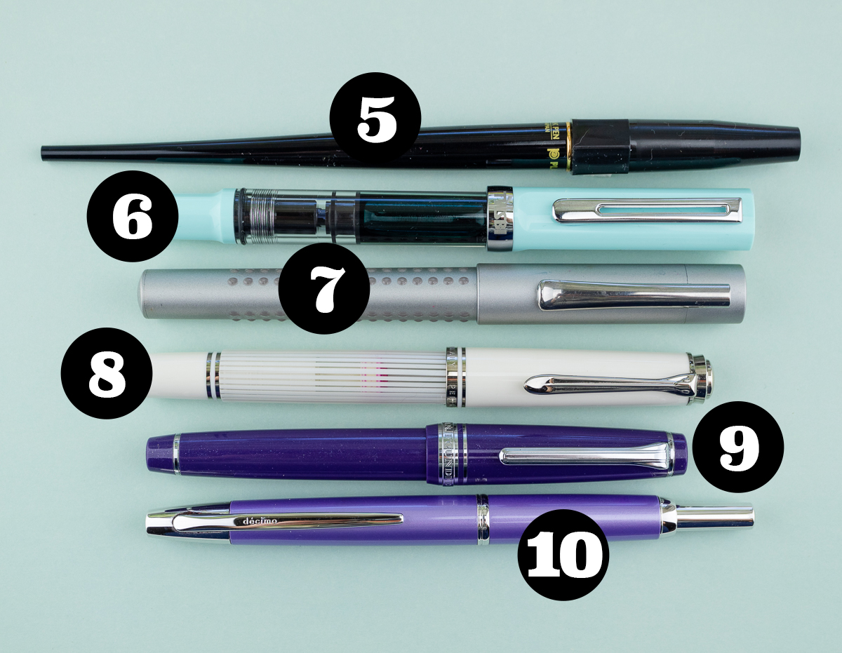 Top Ten Most Recommended Fountain Pens - The Well-Appointed Desk