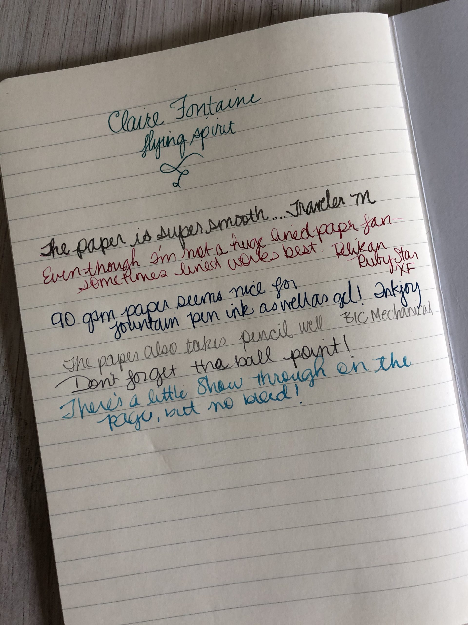 Bullet journal review: Clairefontaine Age Bag A5 notebook - A