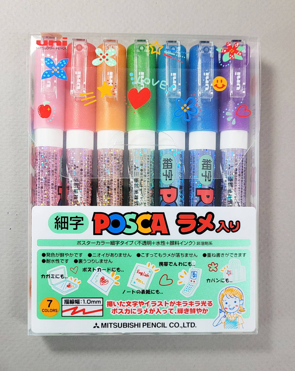 Uni-posca Marker Pen SPECIAL SET (a-set) , Mitsubishi Pencil Uni